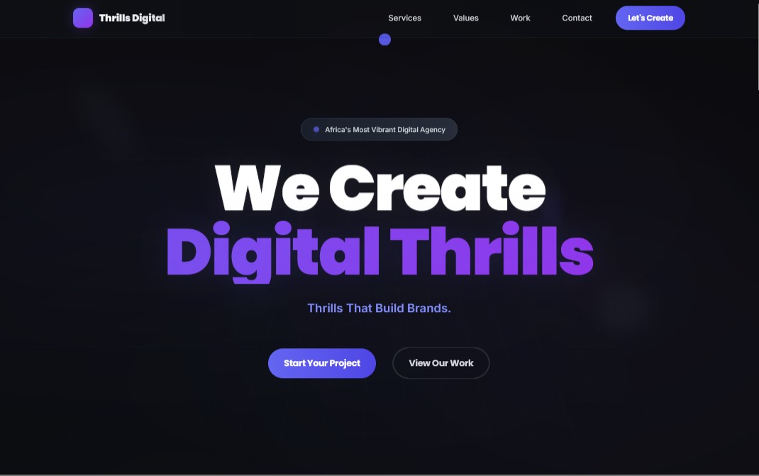Thrills Digital - Africa's Most Vibrant Digital Agency